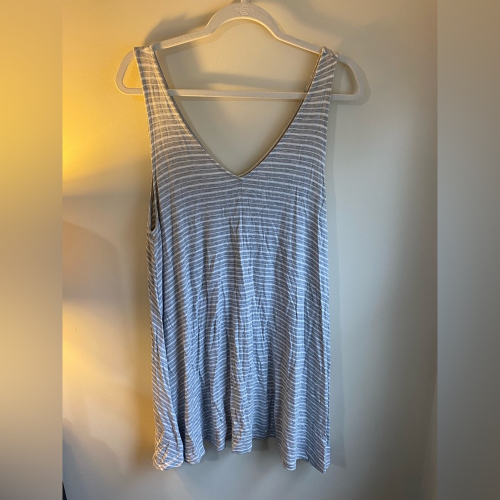 Rarely worn. Stripped jersey-feel dress.